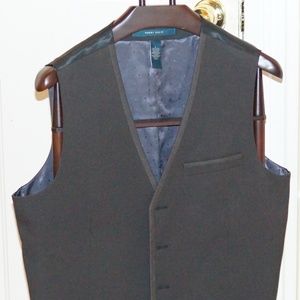 Perry Ellis Grey (3) Pocket Vest